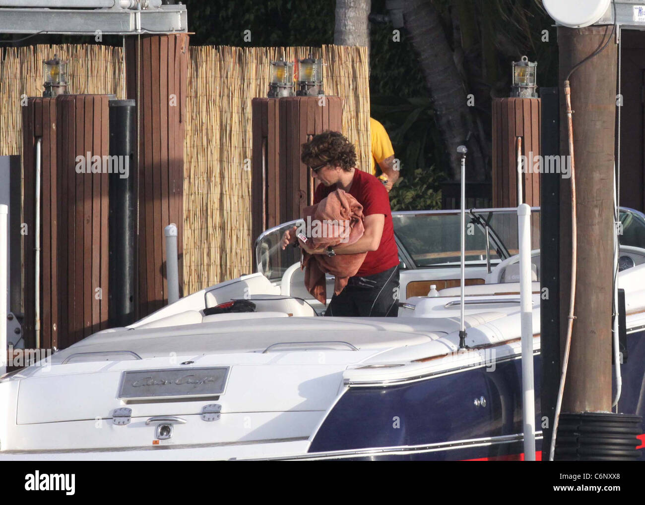 Nicolas Colate Vallejo-Najera spends the day with his wife and a friend ...