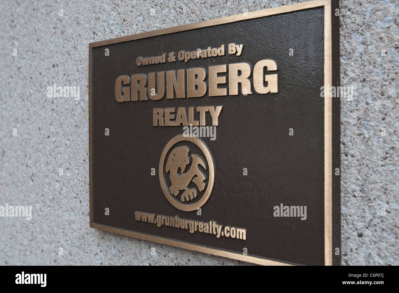 Grunberg Realty building is pictured in Hartford, Connecticut, Saturday August 6, 2011. Stock Photo