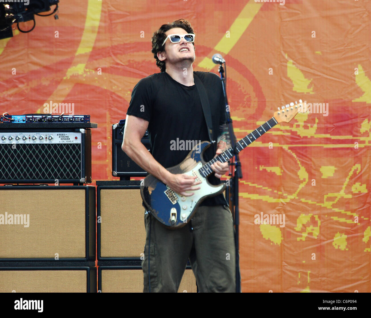 John mayer crossroads guitar festival hires stock photography and