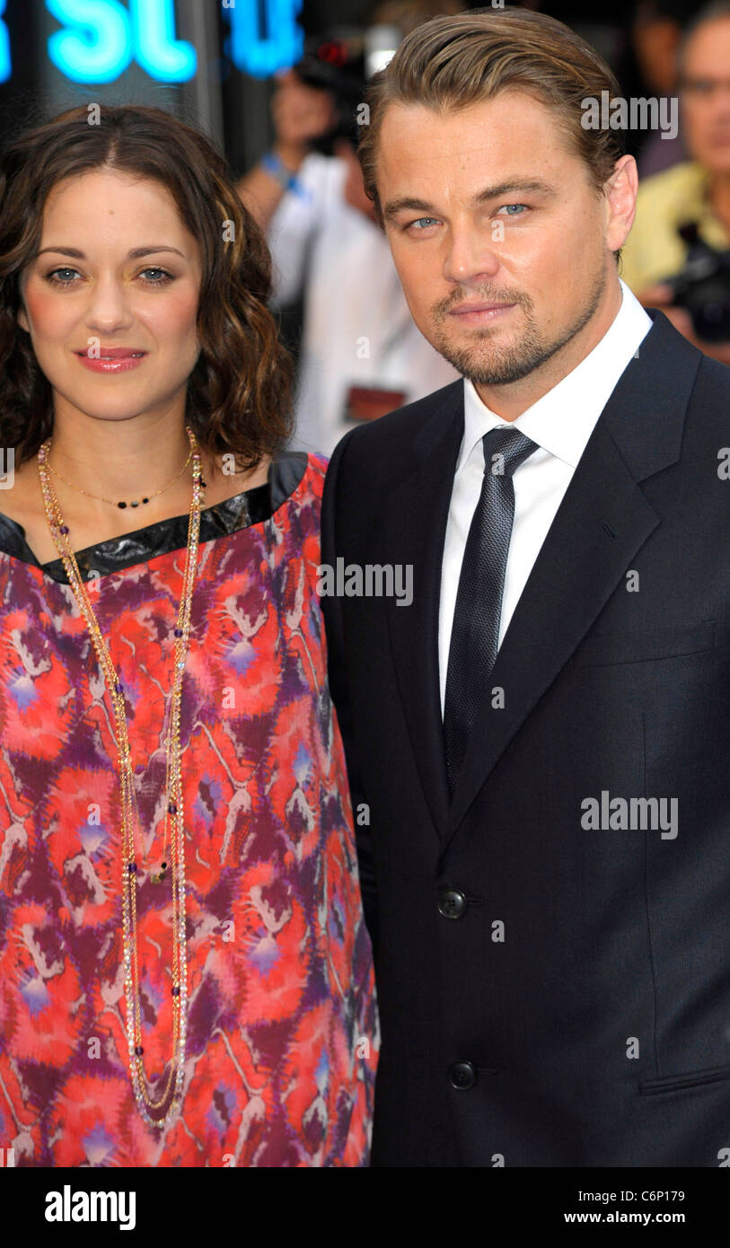 Marion Cotillard, Leonardo DiCaprio World premiere of 
