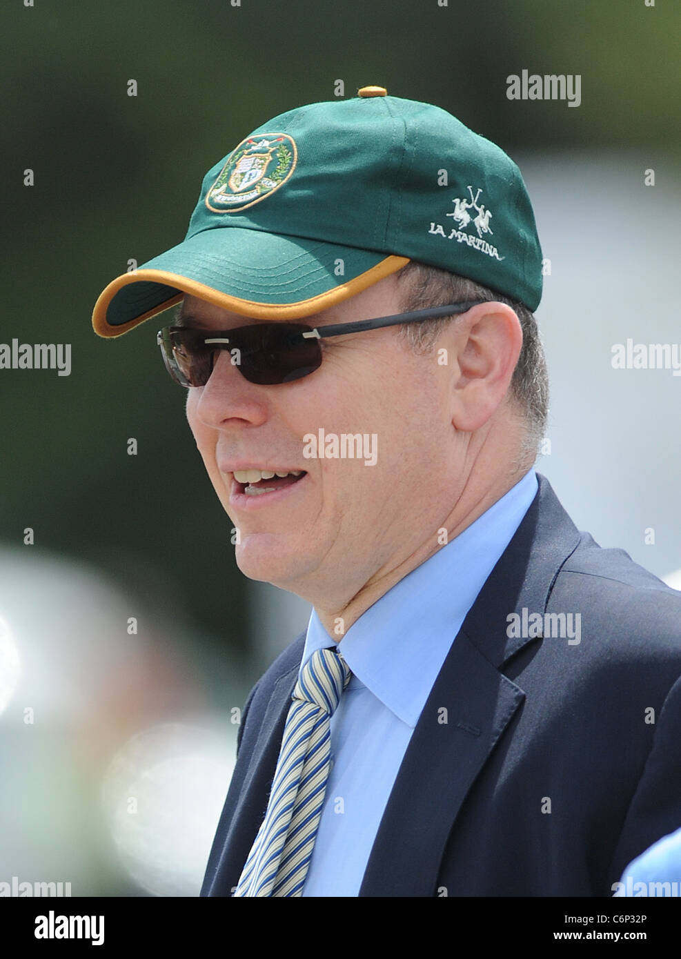 Prince Albert of Monaco during the Asprey World Class Cup at Hurtwood Park  Polo Club in Surrey Surrey, England - 17.07.10 Stock Photo - Alamy