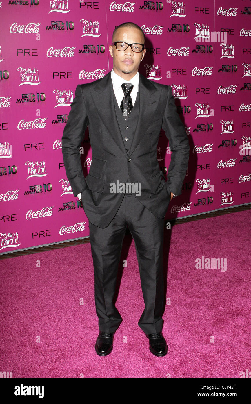 Rapper T.I. 3rd Annual BET Network's BET Awards 2010 Pre-Party Los ...
