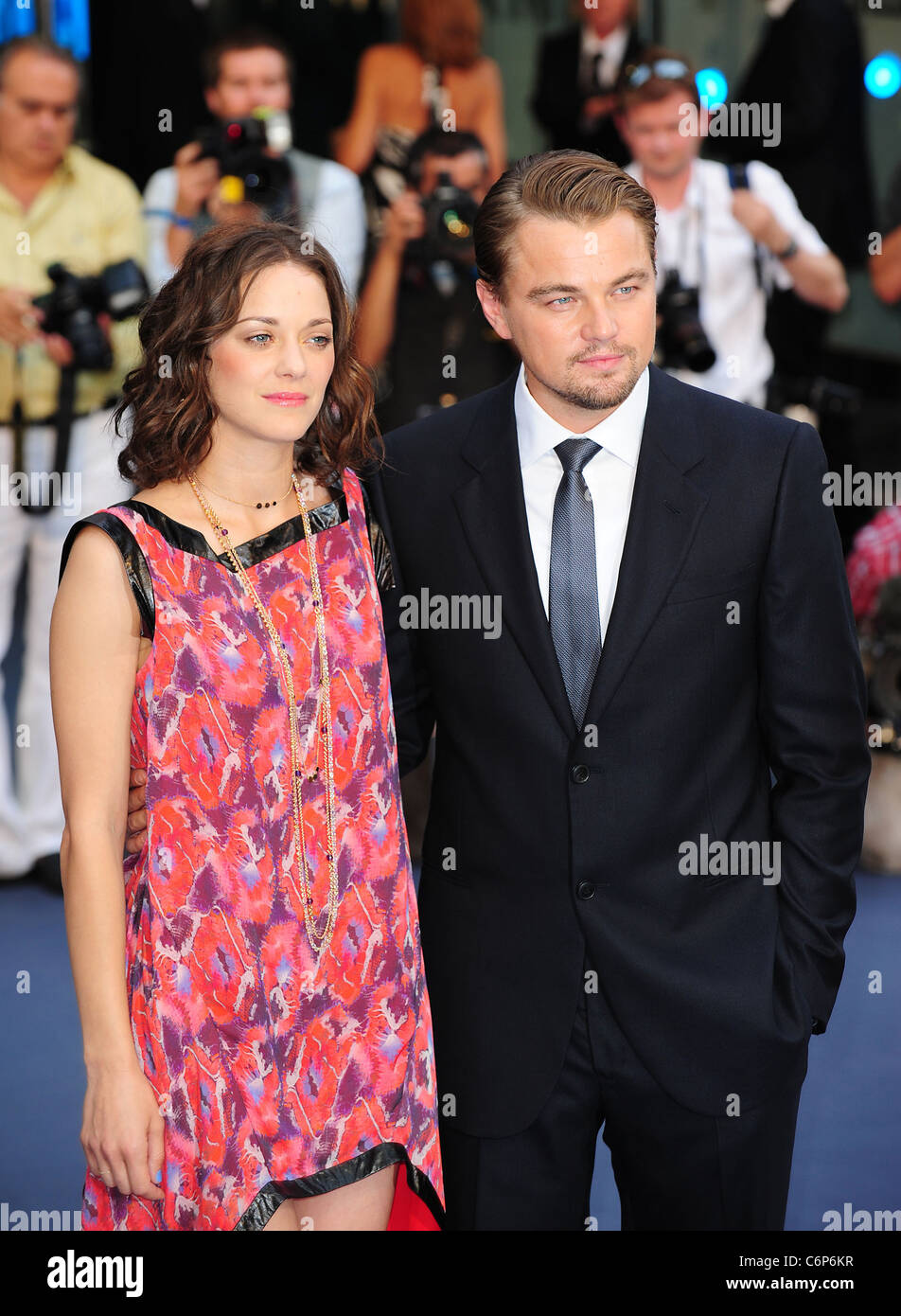 Marion Cotillard, Leonardo DiCaprio The premiere of Inception at the ...
