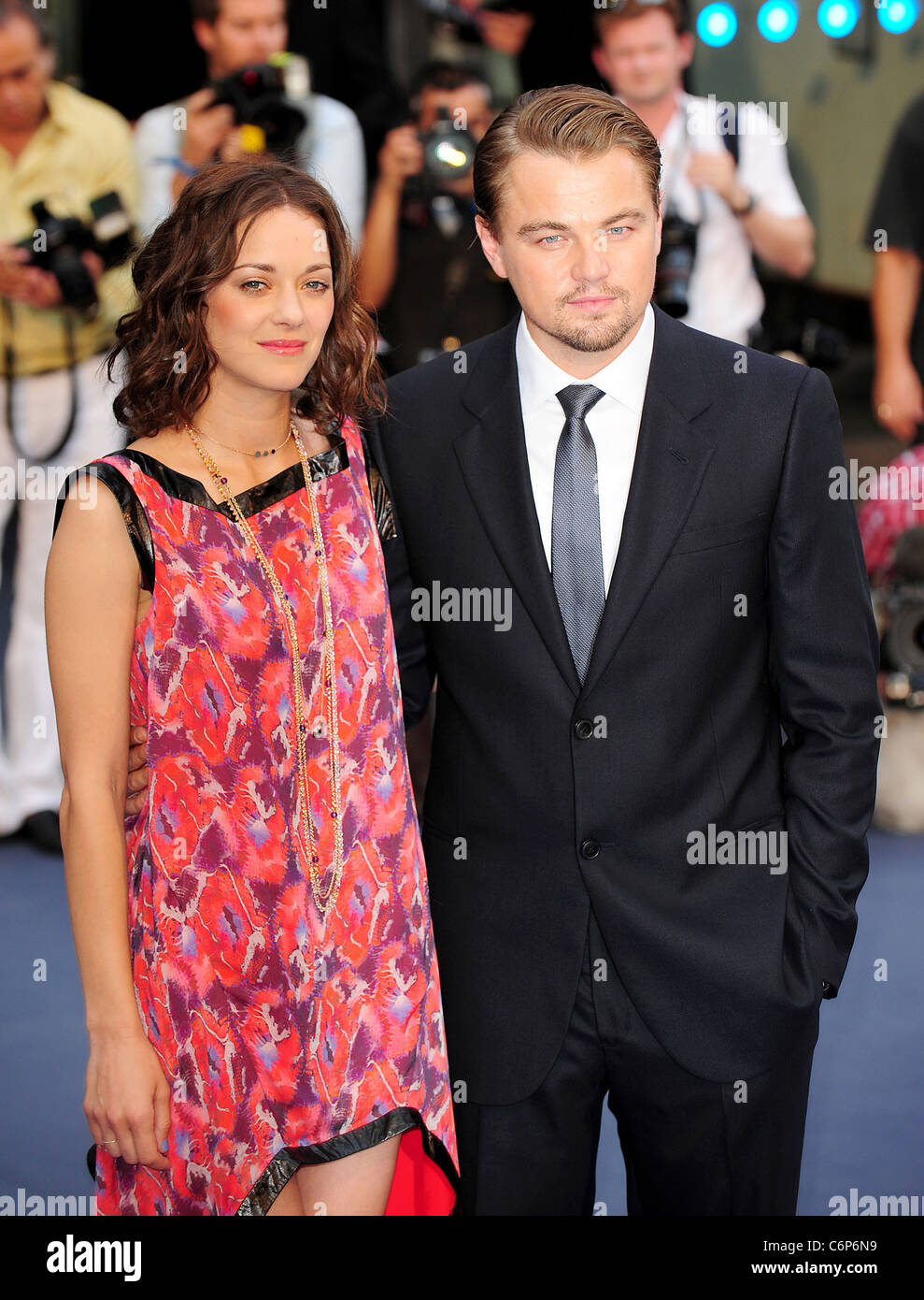 Marion Cotillard, Leonardo DiCaprio The premiere of Inception at the ...