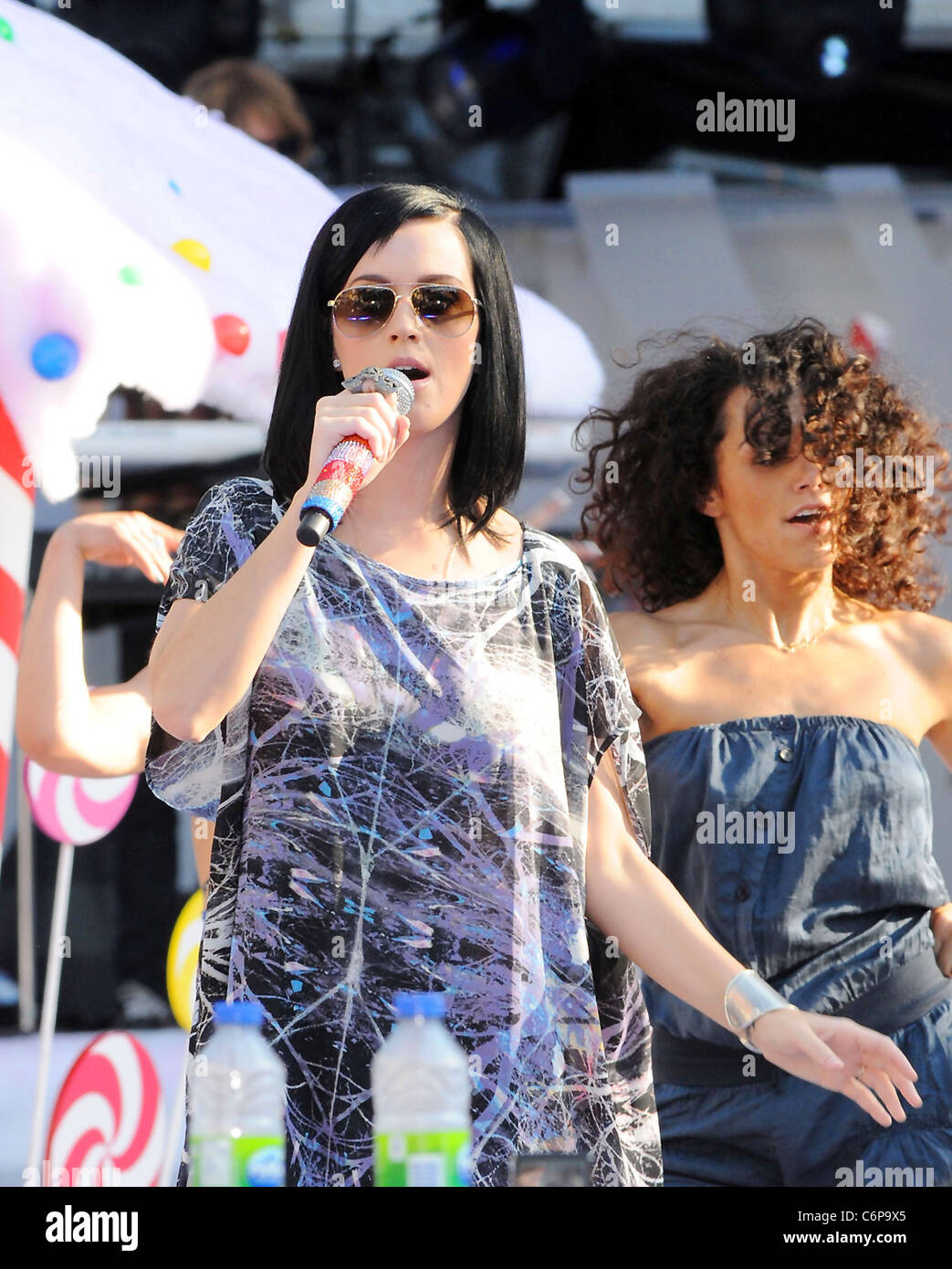 Katy Perry rehearses for the 2010 MuchMusic Video Awards at the