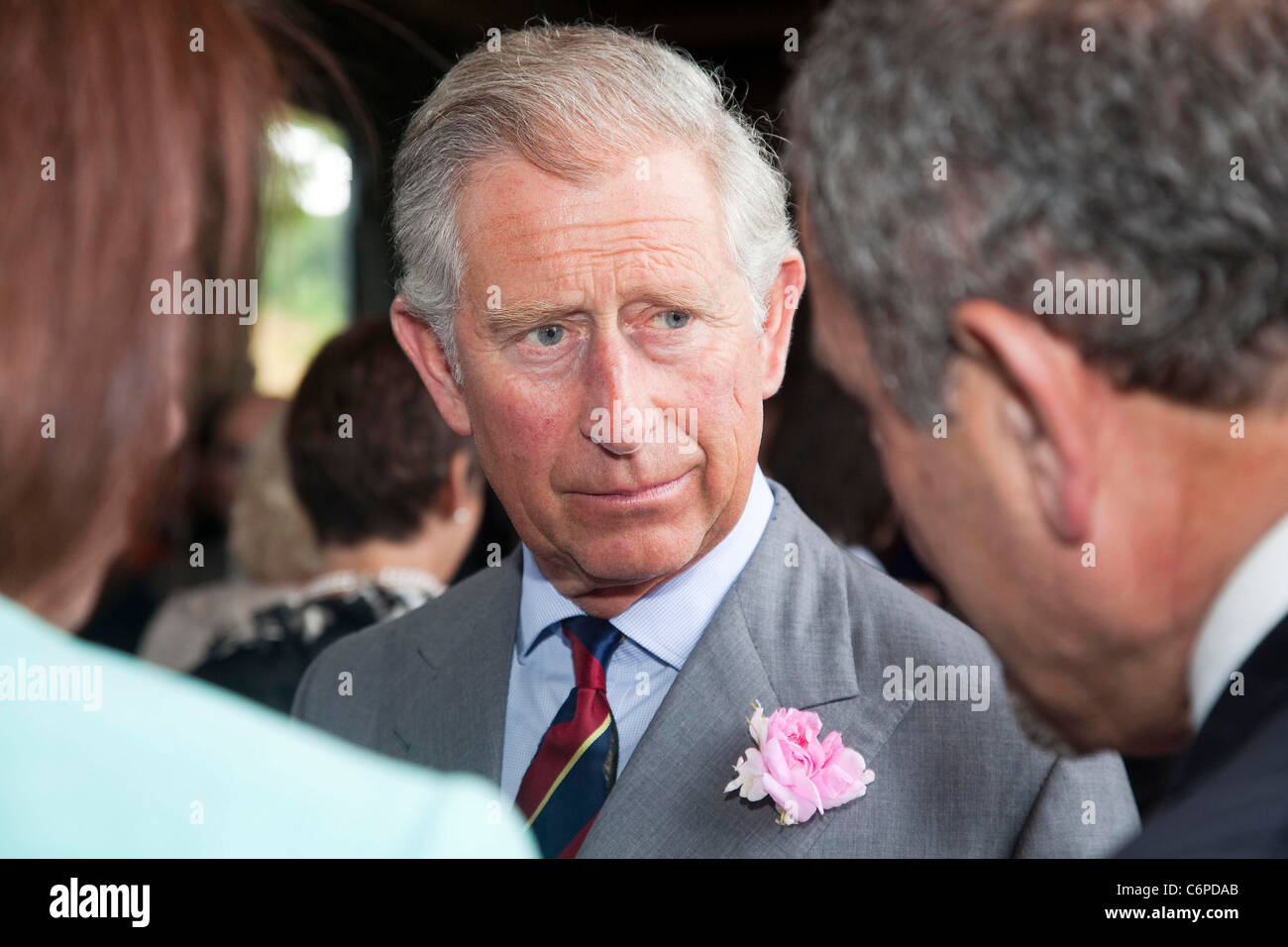 Prince Charles hosts a reception at his home Llwynywermod Llandovery
