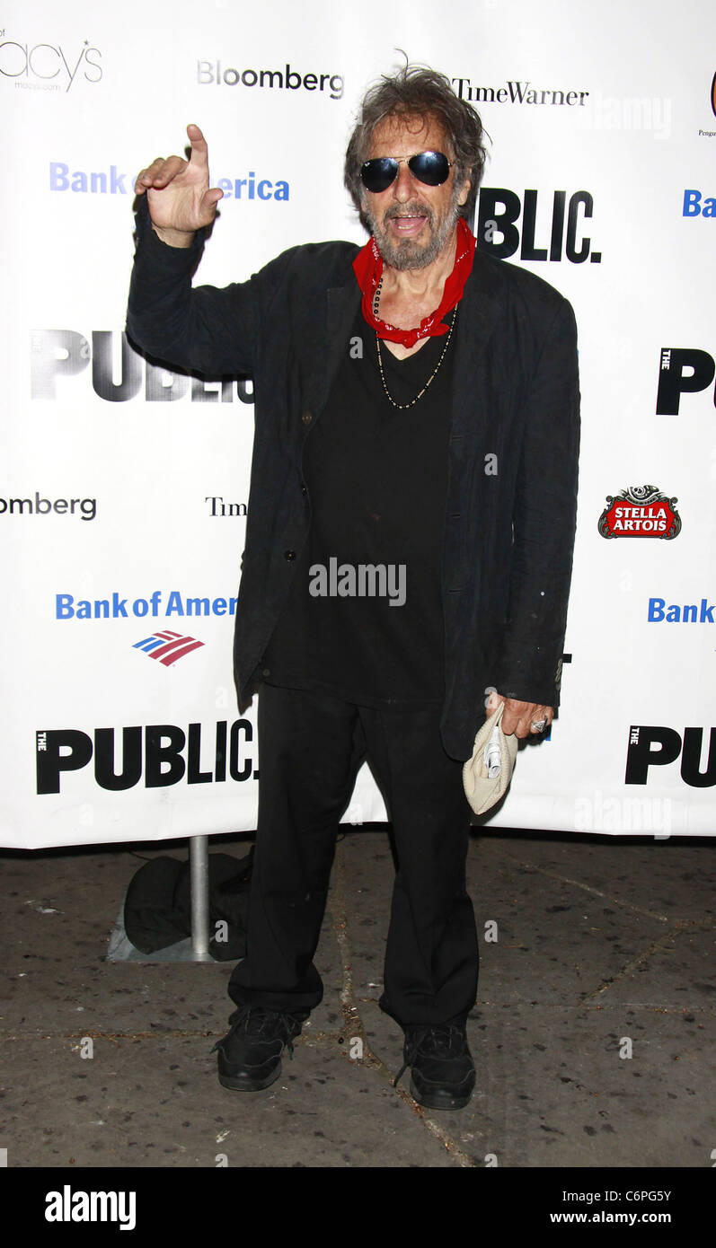 Al Pacino After party for the opening night of 'The Merchant of Venice