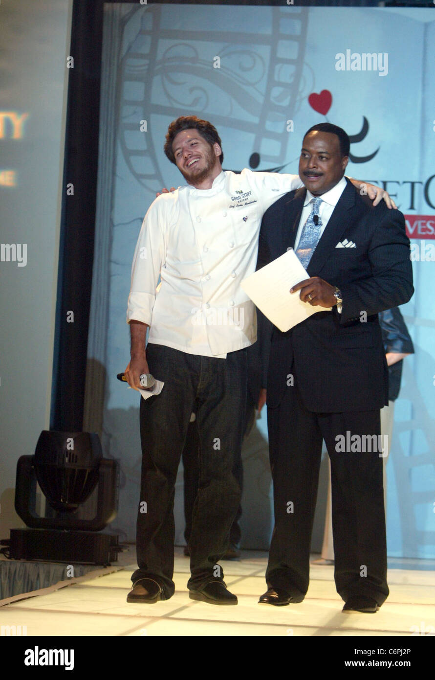 Albert Uster with Chef of the year, Chef Spike Mendelsohn (Good Stuff