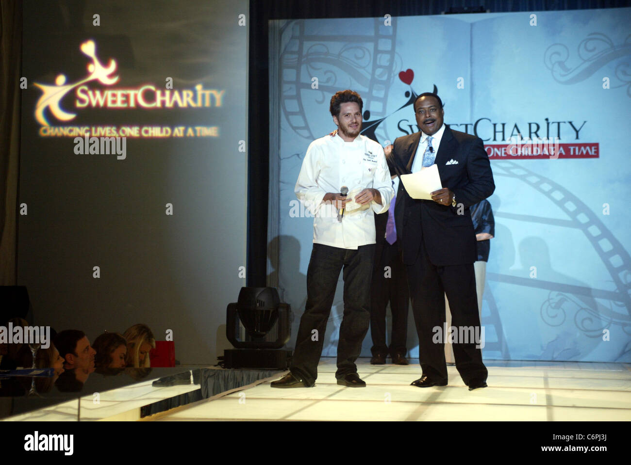 Albert Uster with Chef of the year, Chef Spike Mendelsohn (Good Stuff