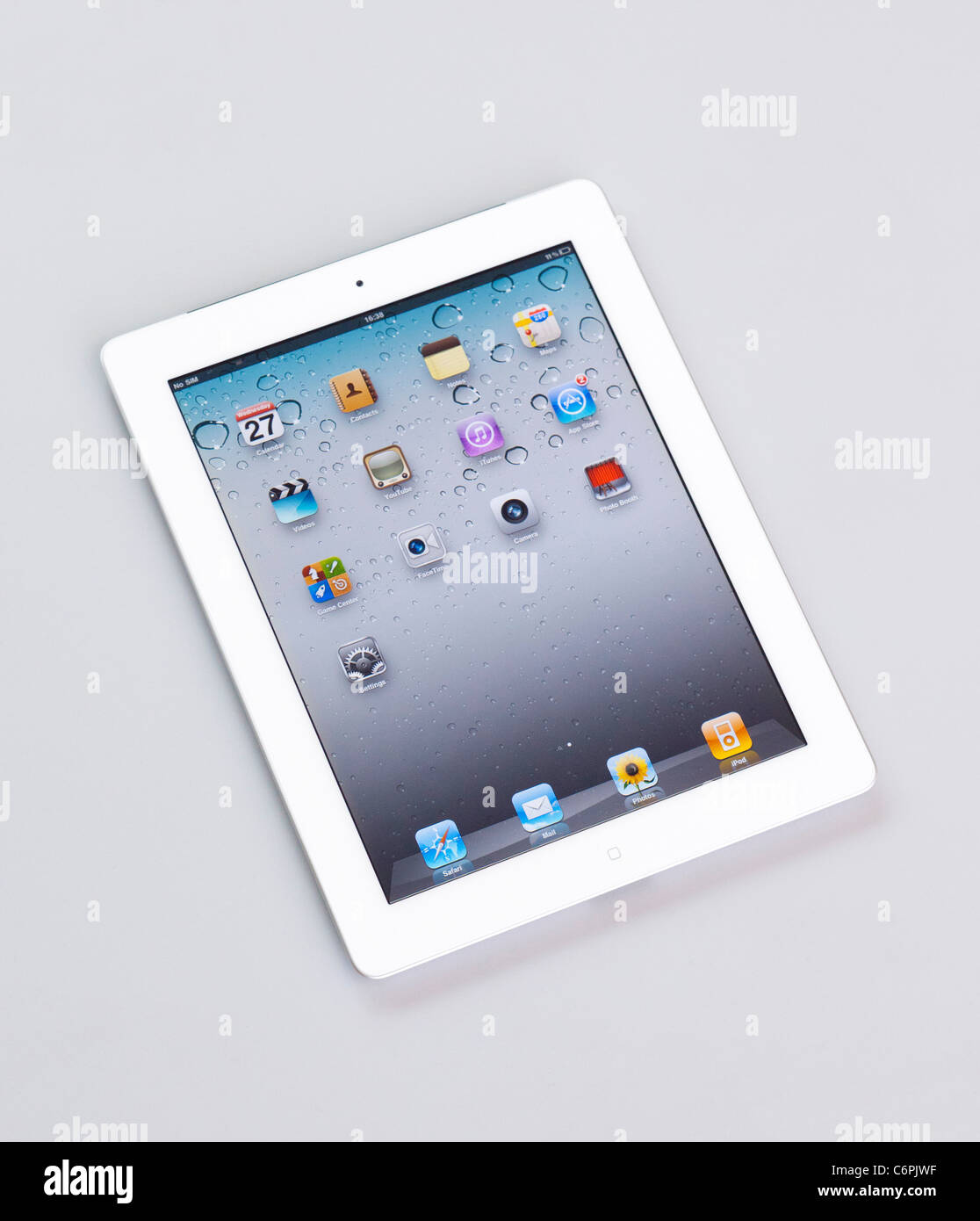Apple iPad 2 tablet computer Stock Photo