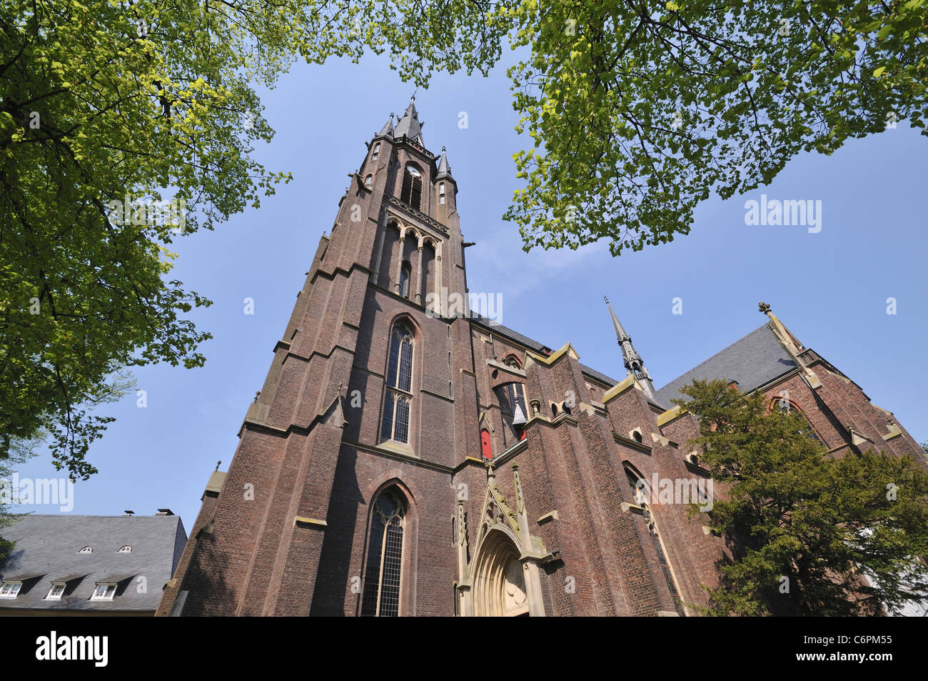 Saint Mary Basilica (finished 1864. Neo-Gothic style). Kevelaer. North ...