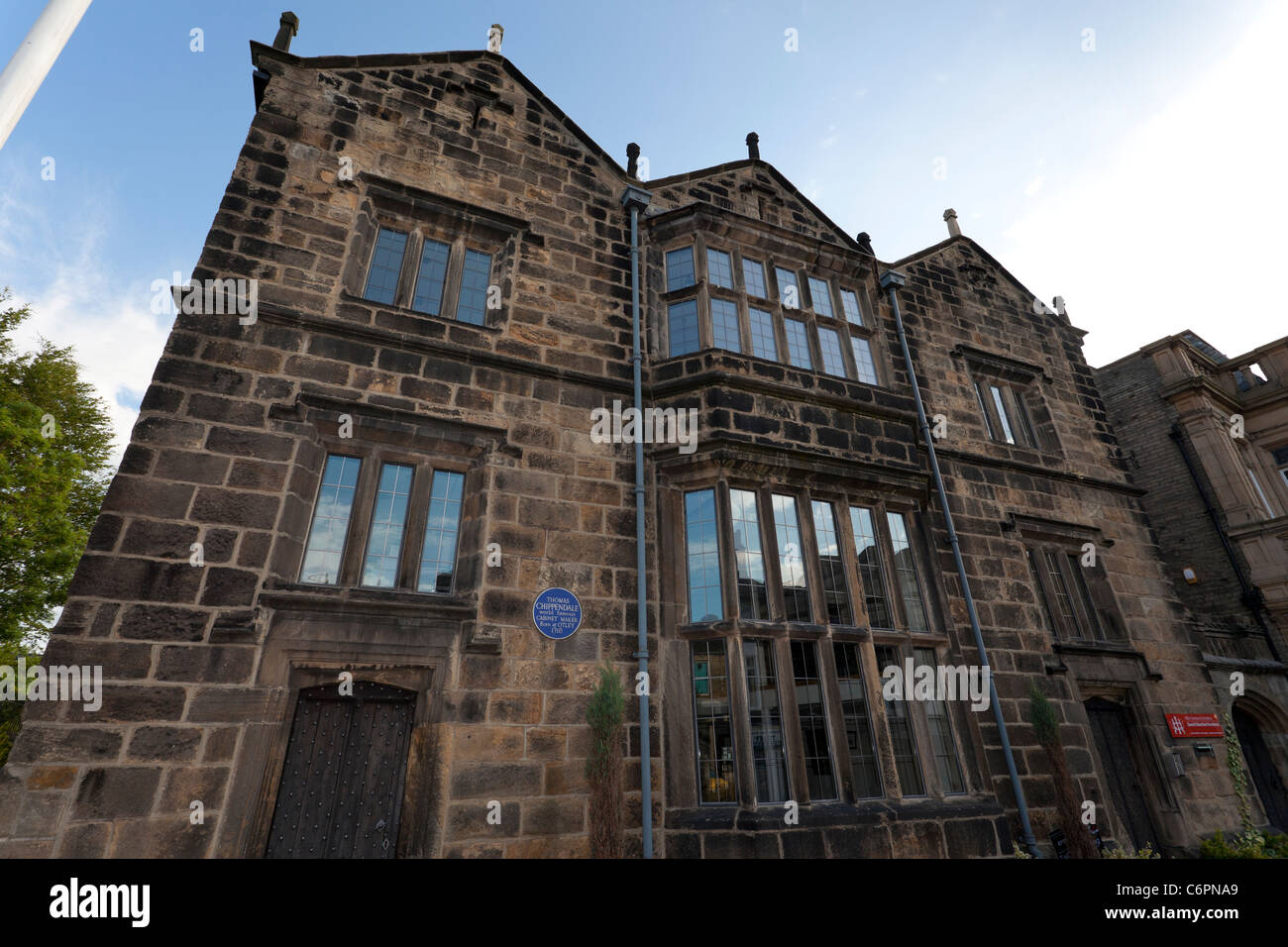 The old Prince Henry's Grammar School in Manor Square, Otley Stock