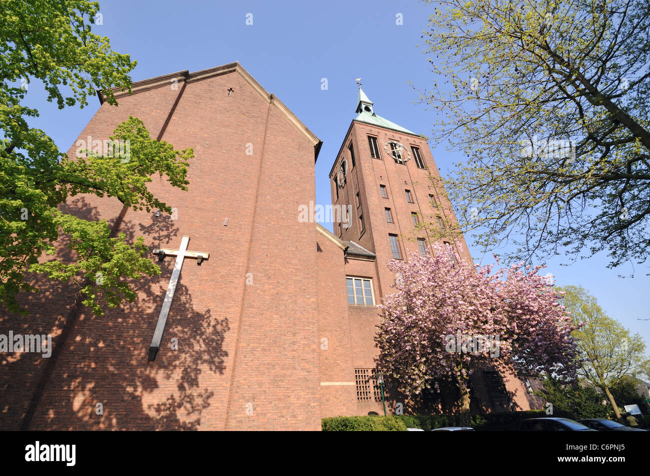 Catholic church of Saint Cyriakus. Weeze. North Rhine-Westphalia. Germany. Stock Photo