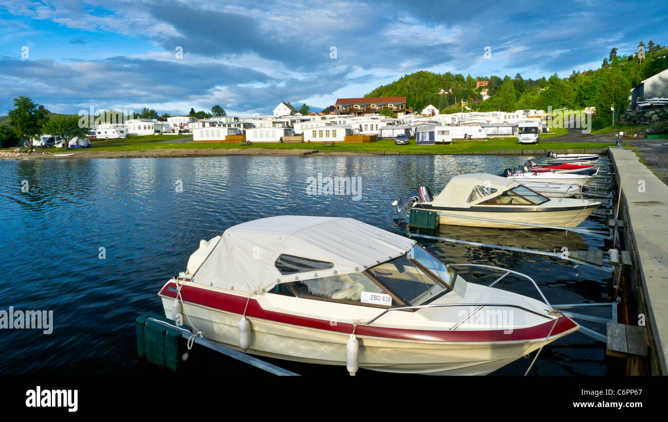 Moen Camping, near Risør, Norway Stock Photo - Alamy