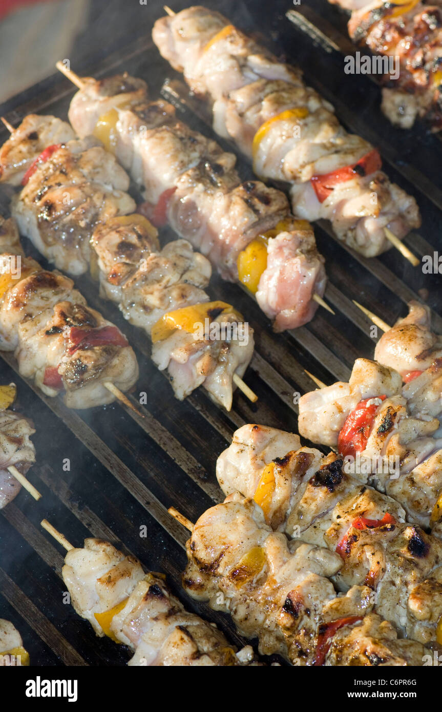 Food barbecued Stock Photo
