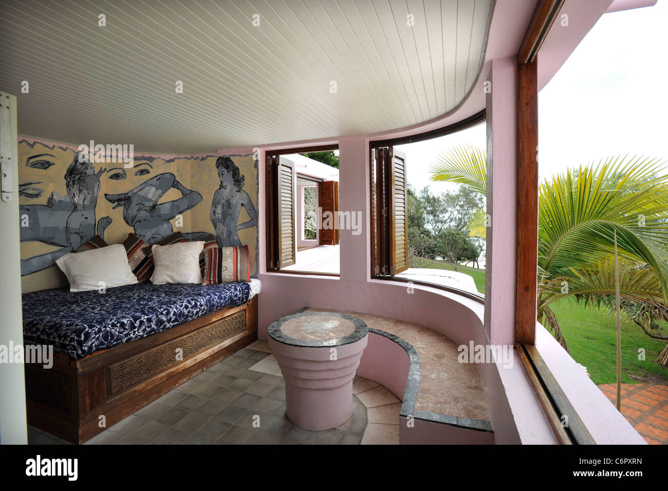 Penthouse suite Raes on Wategos Byron Bay Australia Stock Photo