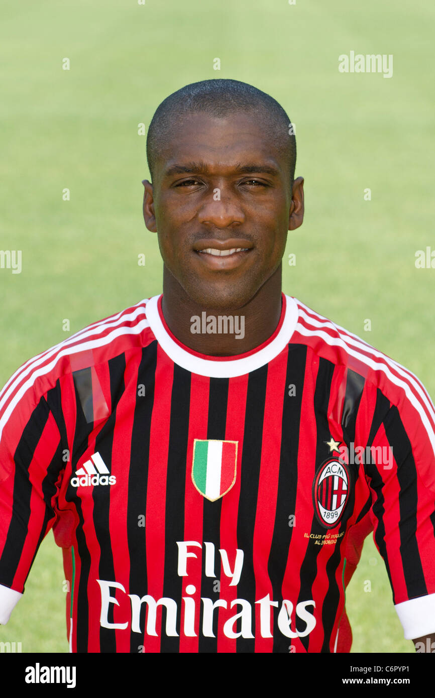 Clarence Seedorf (Milan), AUGUST 25, 2011 - Football / Soccer : AC Milan team photo session in Italy. (Photo by aicfoto/AFLO) Stock Photo