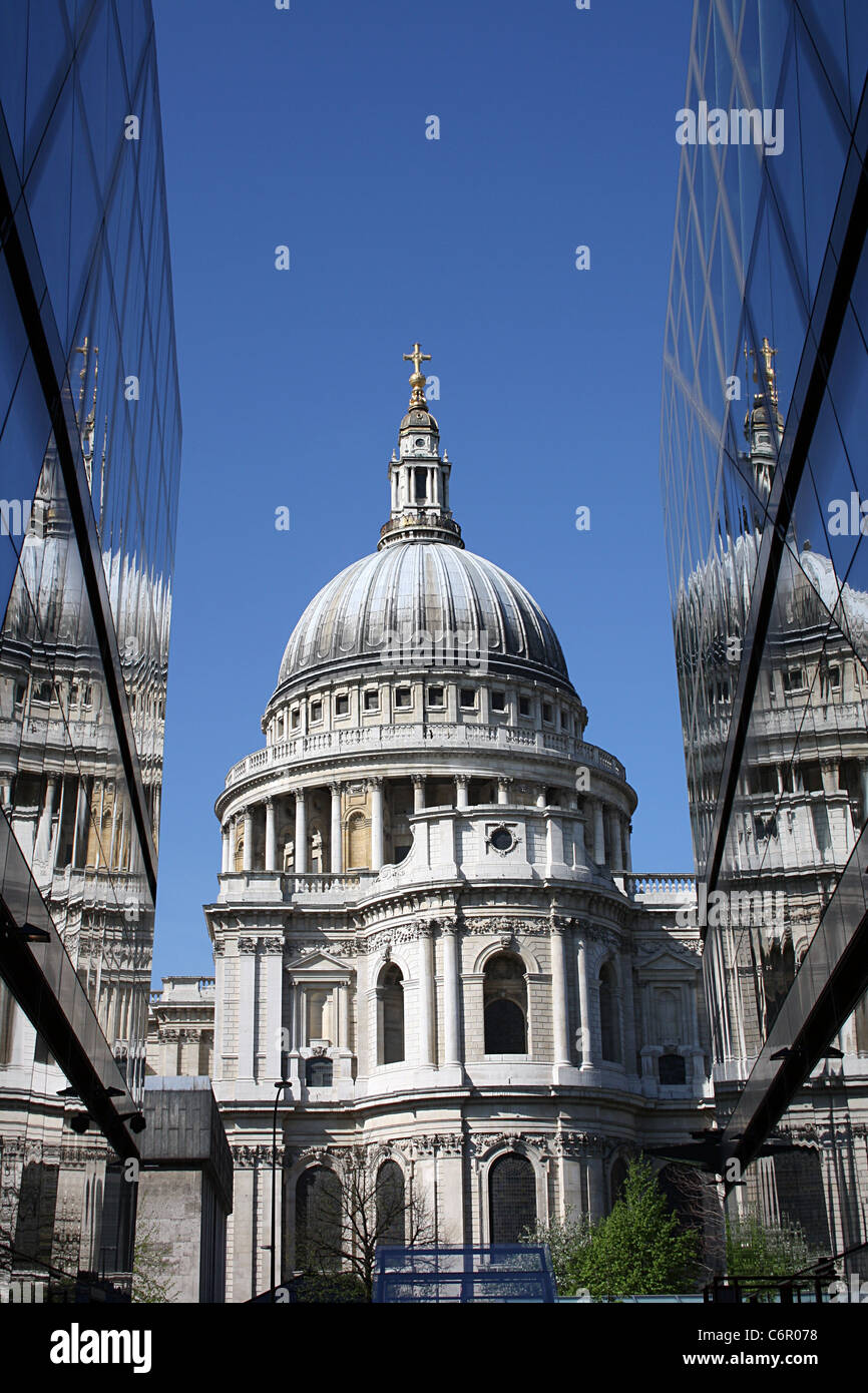 St Paul's Cathedral, London. Stock Photo