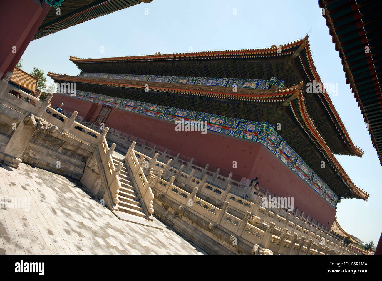 Forbidden City temple Stock Photo