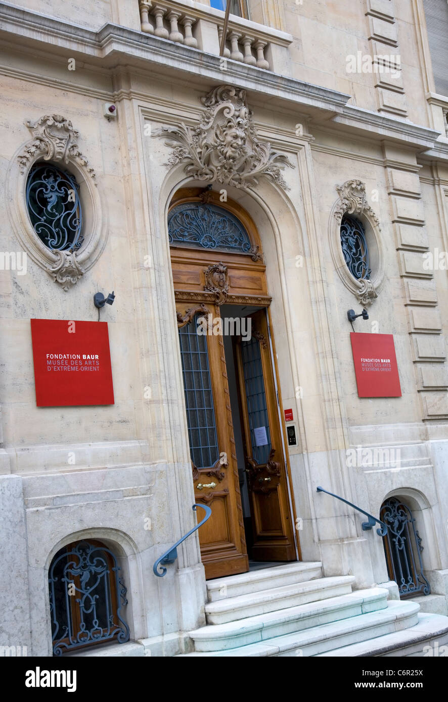 Fondation Baur - Oriental arts museum Stock Photo