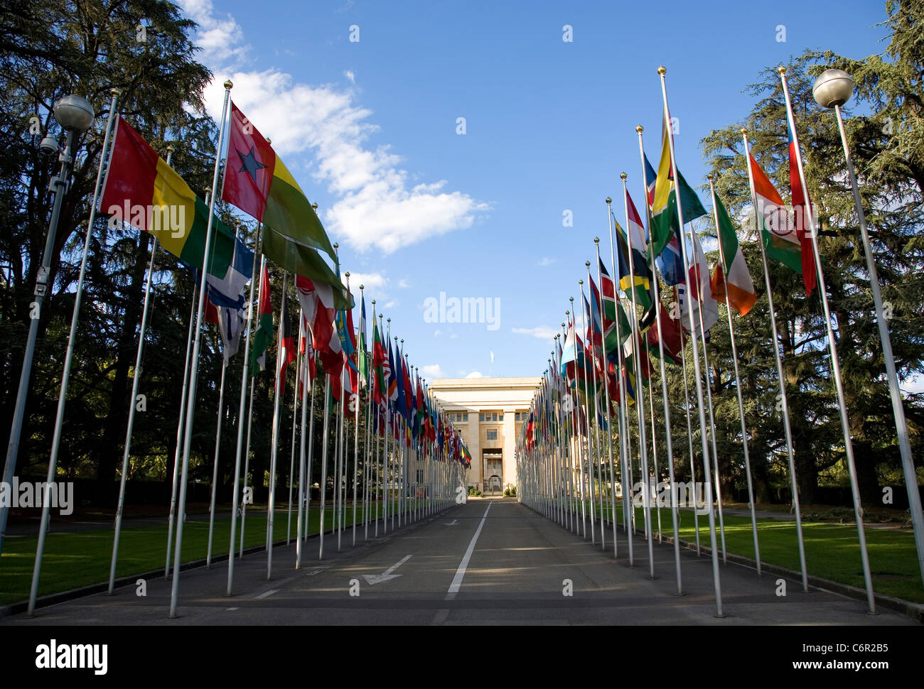 United Nations HQ In Geneva Stock Photo Alamy