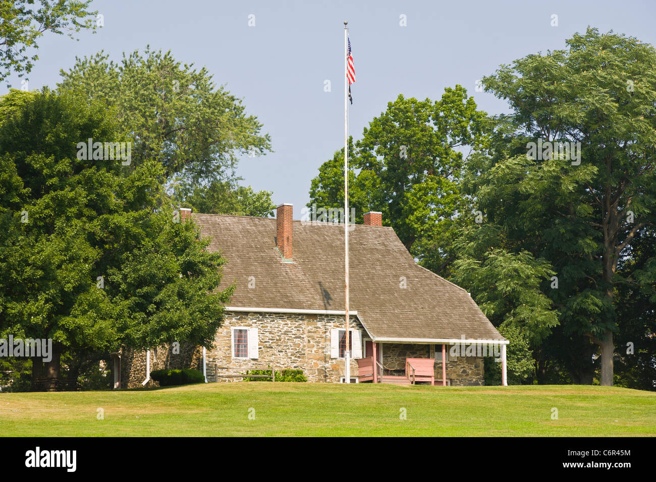Washington's Headquarters State Historic site in Newburgh New York Stock Photo