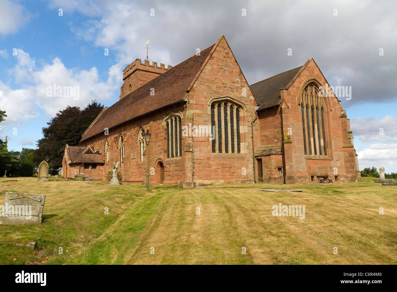 The Church of St Peter in Kinver Stock Photo