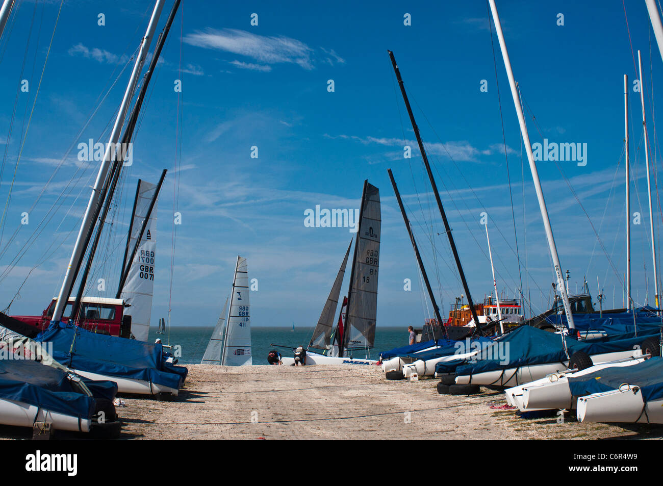 Whitstable Yacht Club, Kent, UK Stock Photo Alamy