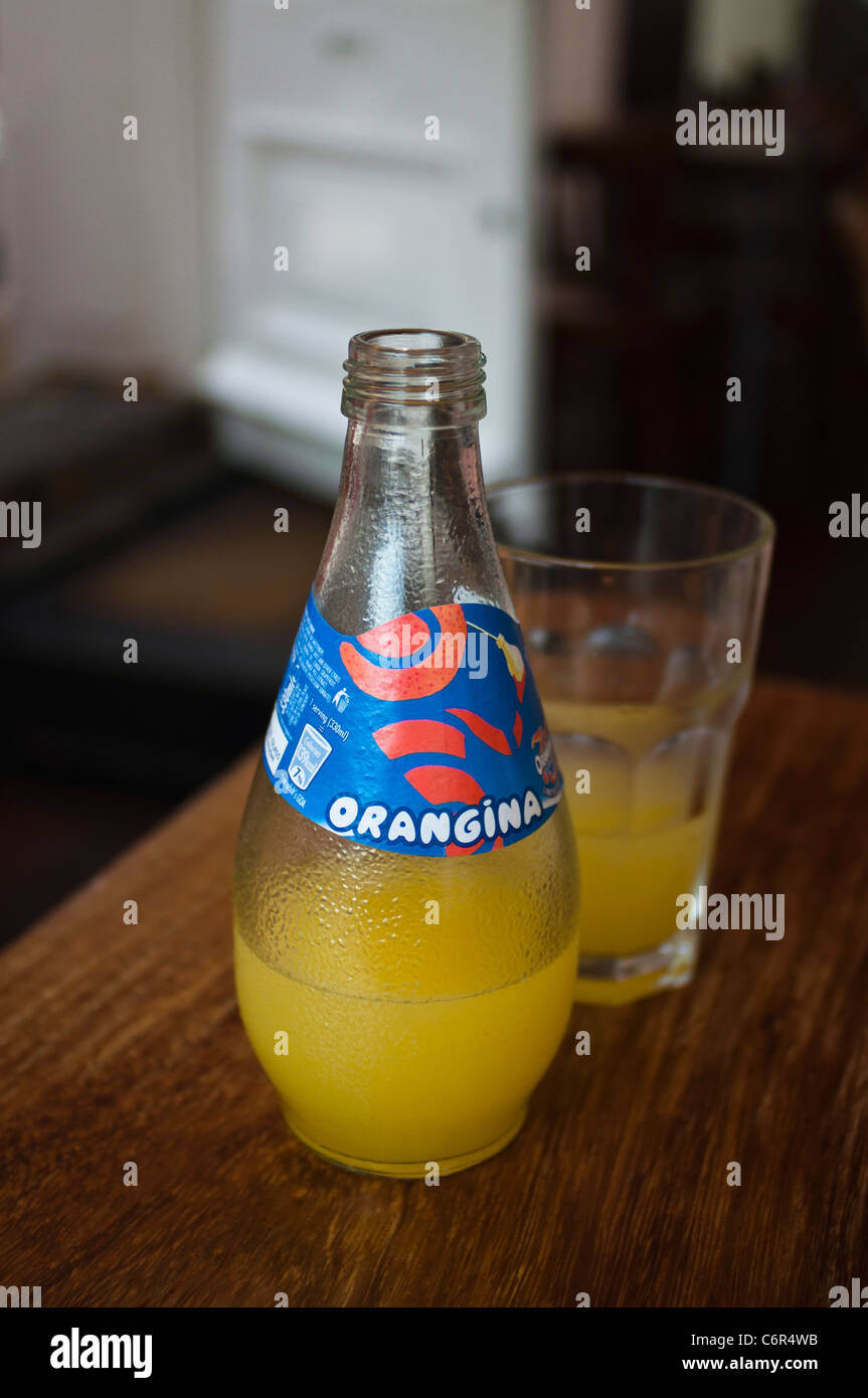 Orangina bottle hi-res stock photography and images - Alamy