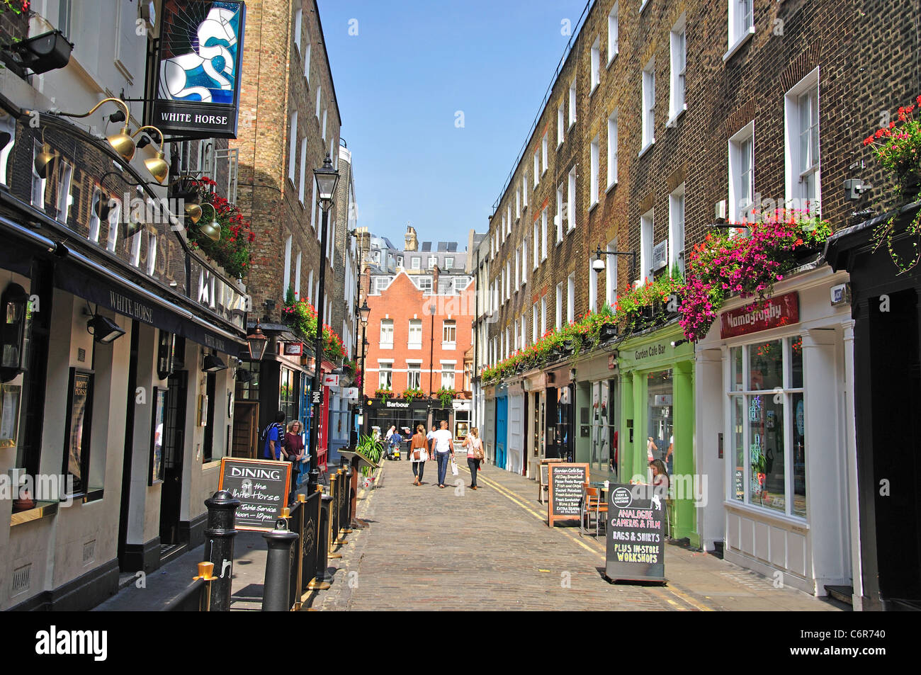 Newburgh Street, Soho, West End, City of Westminster, London, Greater London, England, United Kingdom Stock Photo