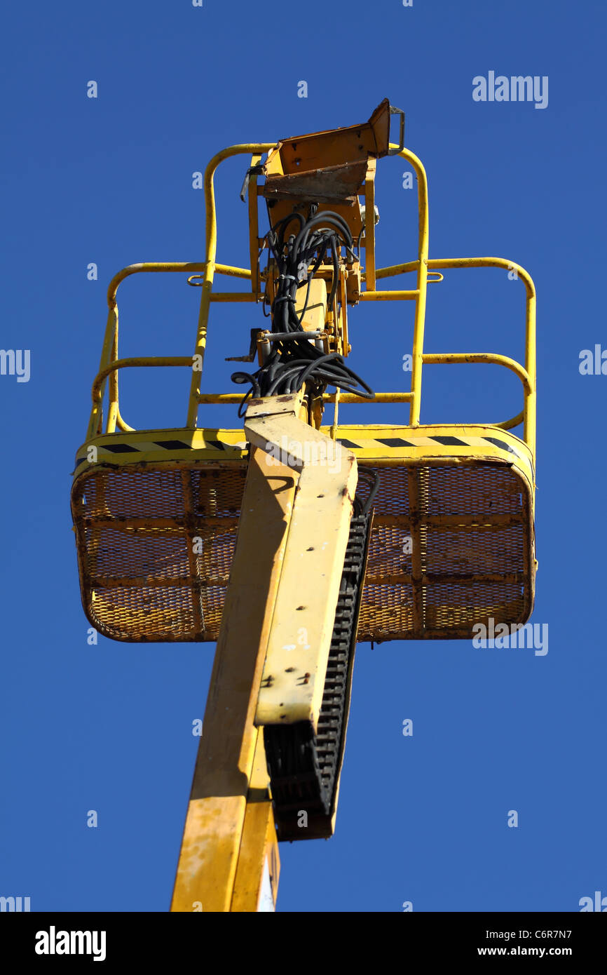 A construction equipment rental yards Stock Photo