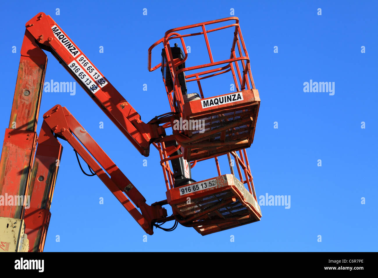 A construction equipment rental yards Stock Photo Alamy