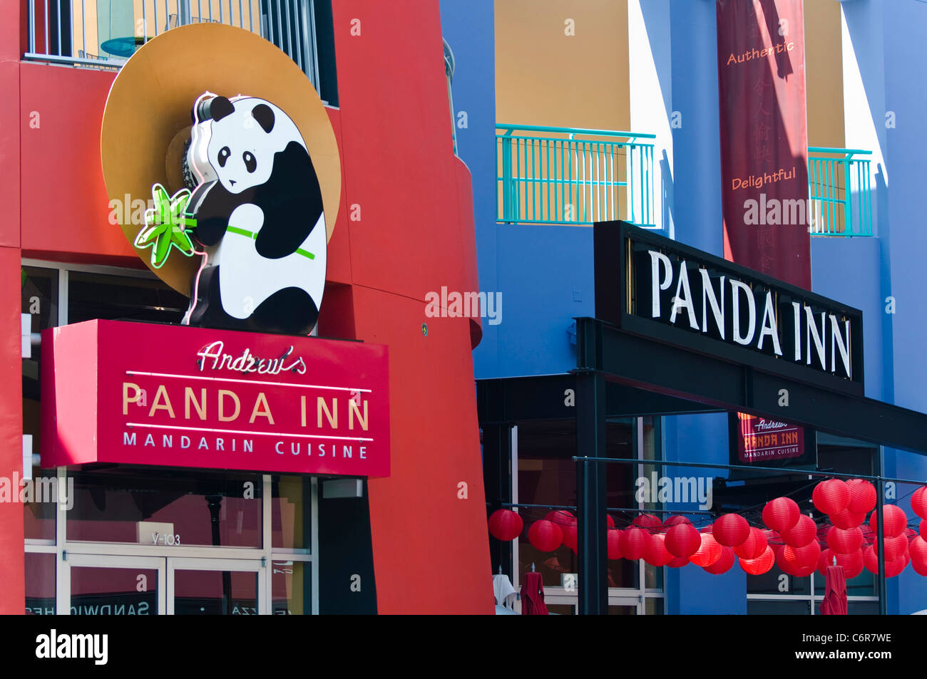 Panda Inn, Universal Studios City Walk, Los Angeles, California, USA