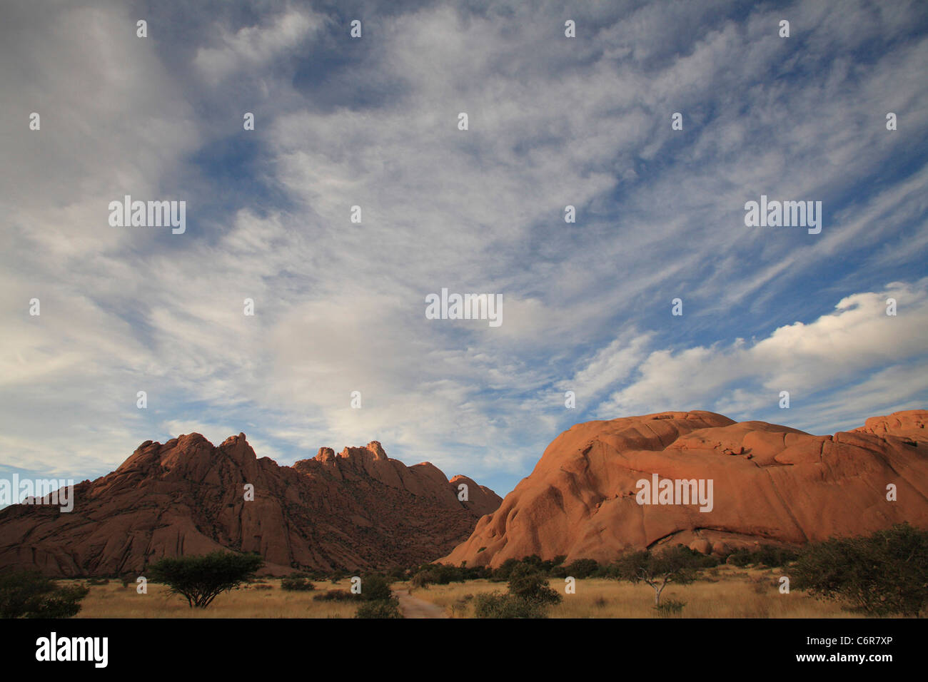 Pontok Spitzkoppe and Pontok mountains Stock Photo - Alamy