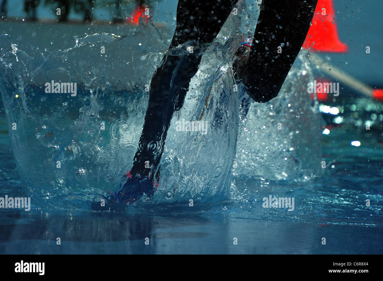 The ambiance shot of the 13th IAAF World Championships in Athletics. Stock Photo