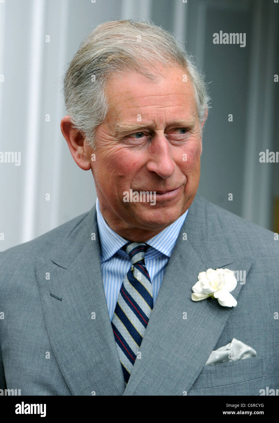 Prince Charles, Prince of Wales opens the new Highgrove Shop in Bath