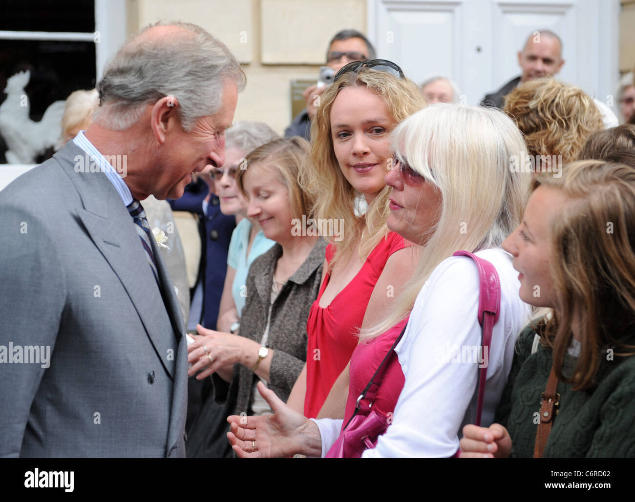 Prince Charles, Prince of Wales opens the new Highgrove Shop in Bath