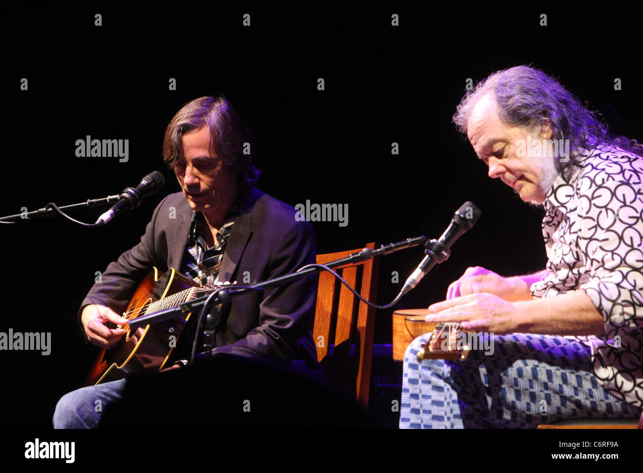 Jackson Browne & David Lindley performing live at Heineken Music Hall