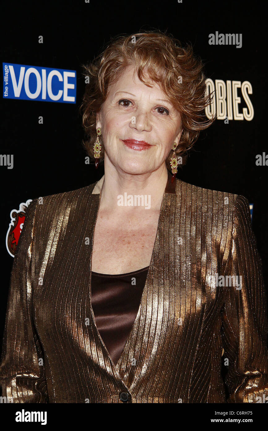 Linda lavin attending the 2010 village voice obie awards hires stock