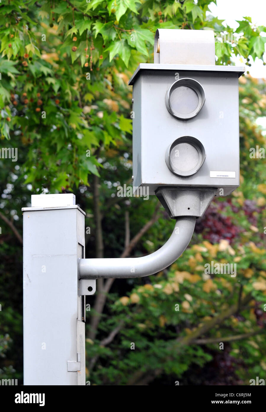 Traffic light camera, London, Britain, UK Stock Photo