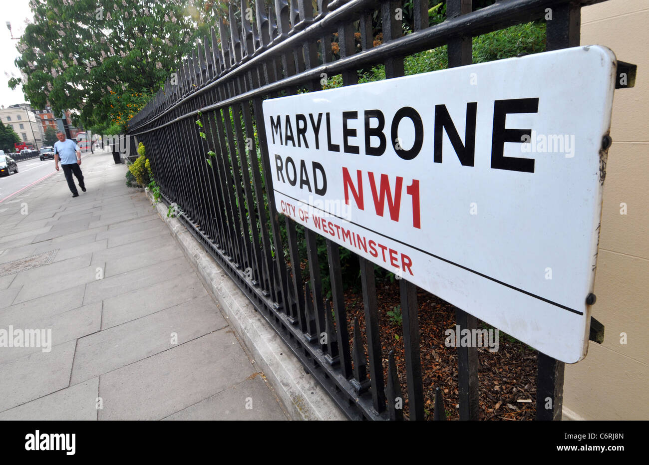 Marylebone Road, London, Britain, UK Stock Photo