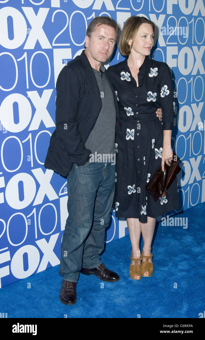 Tim Roth and Kelli Williams FOX Upfront afterparty at Wollman Rink in Central Park - arrivals New York City, USA - 17.05.10 Stock Photo