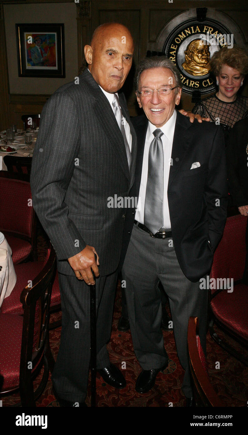 Harry Belafonte and Marvin Scott The New York Friar's Club Tribute To Mayor  David Dinkins. New York City, USA  Stock Photo - Alamy