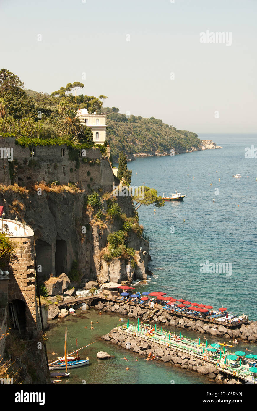 Surriento Sorrento harbor hi-res stock photography and images - Alamy