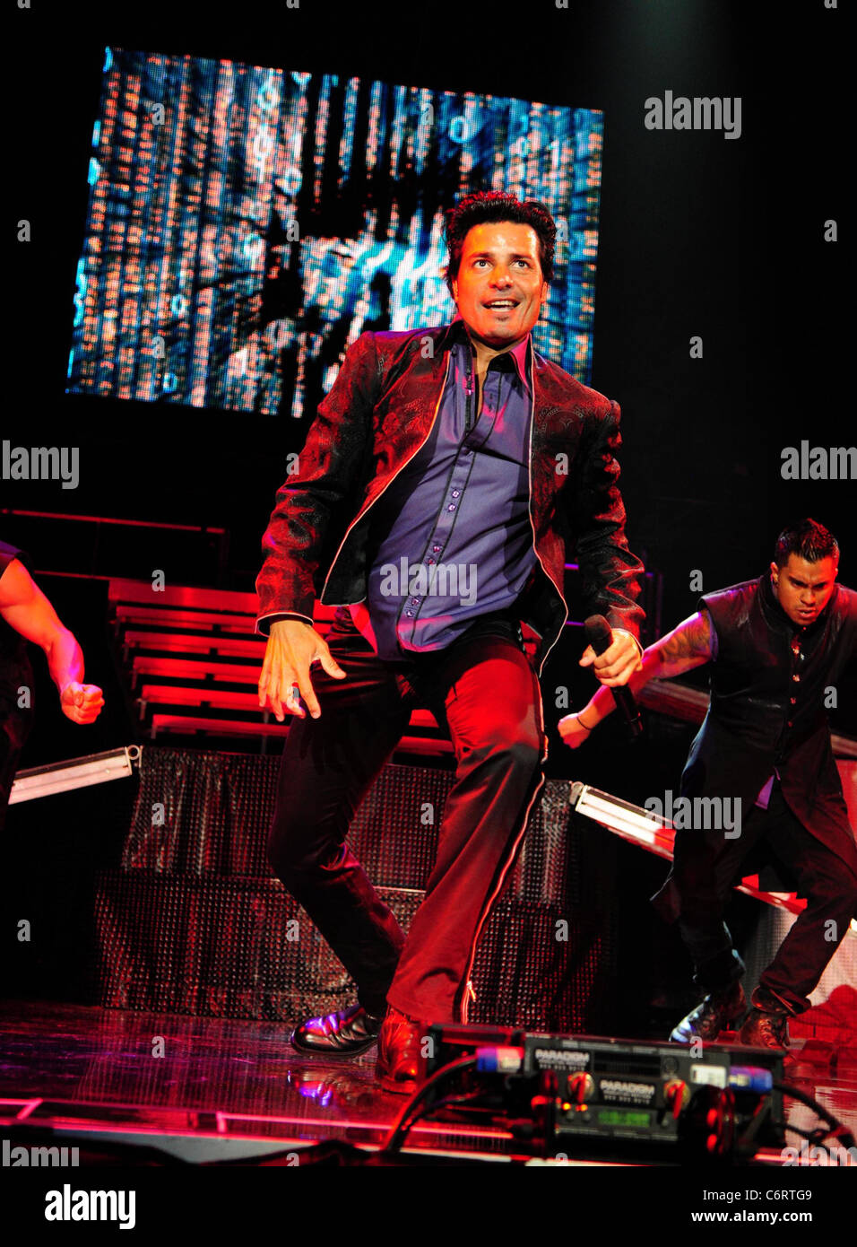 Chayanne performs live at the American Airlines Arena Miami, Florida