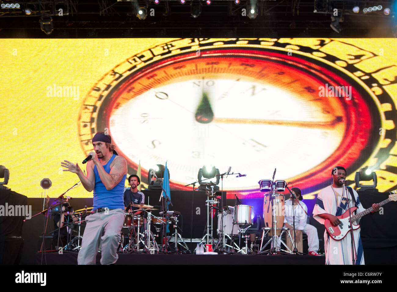 Macaco performing live at Rock in Rio Madrid at El Campillo - Day 1 ...
