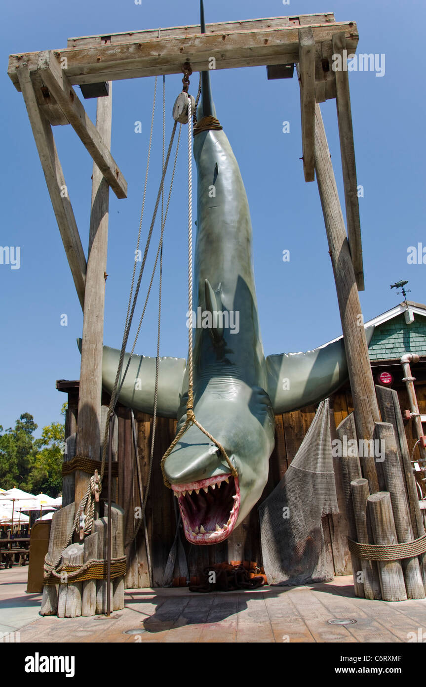 Shark from Jaws, Universal Studios in Los Angeles, California, USA Stock  Photo - Alamy