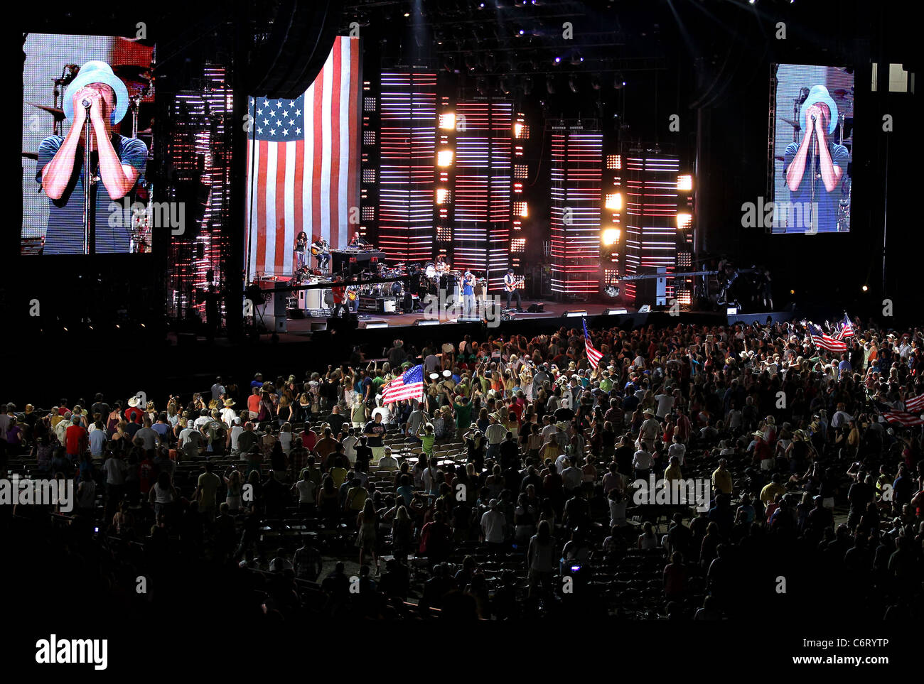 Atmosphere 2010 CMA Music Festival Nightly Concerts at LP Field - Day 2 Nashville, Tennessee - 11.06.10 Stock Photo