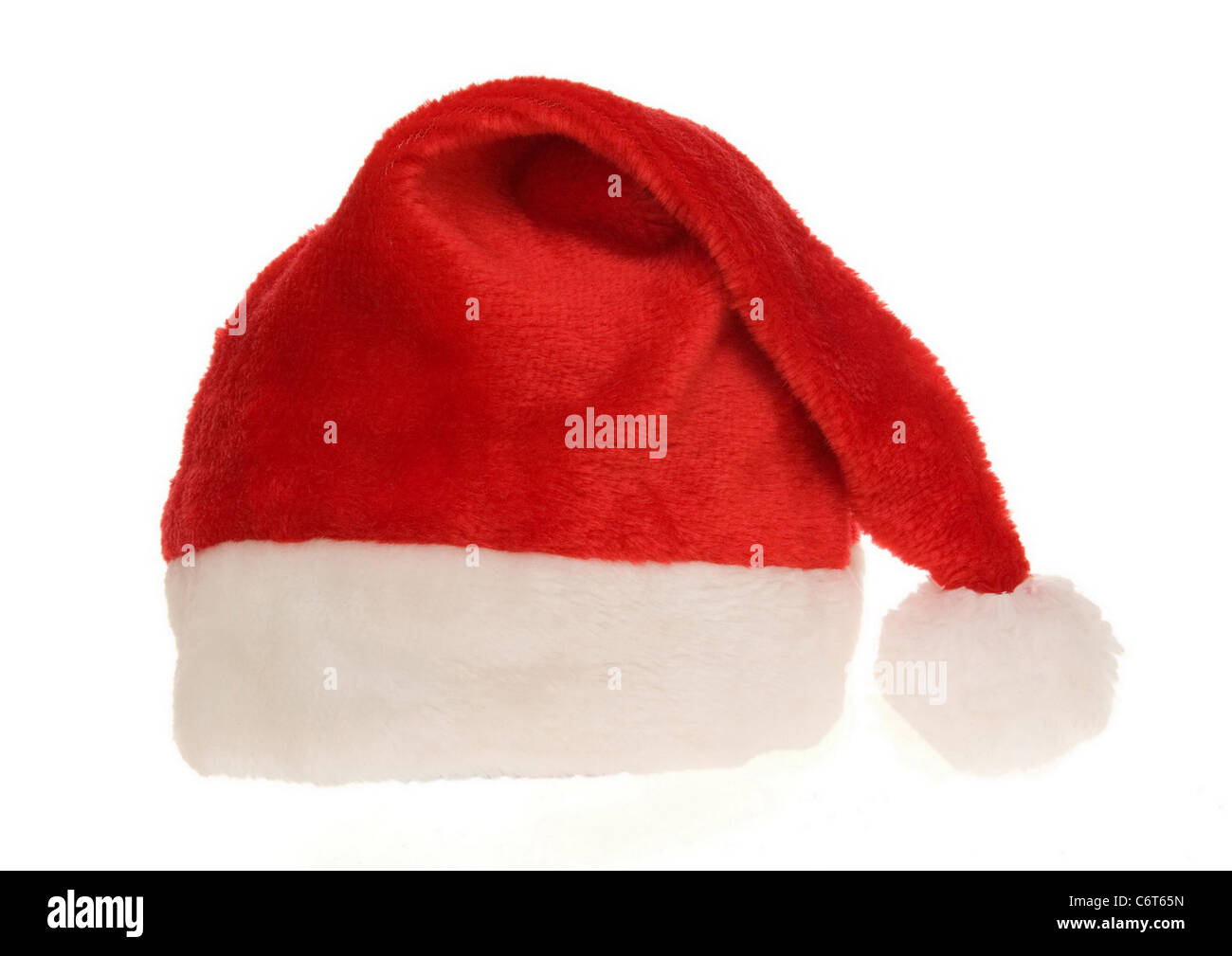 Deluxe Red and White Santa Hat