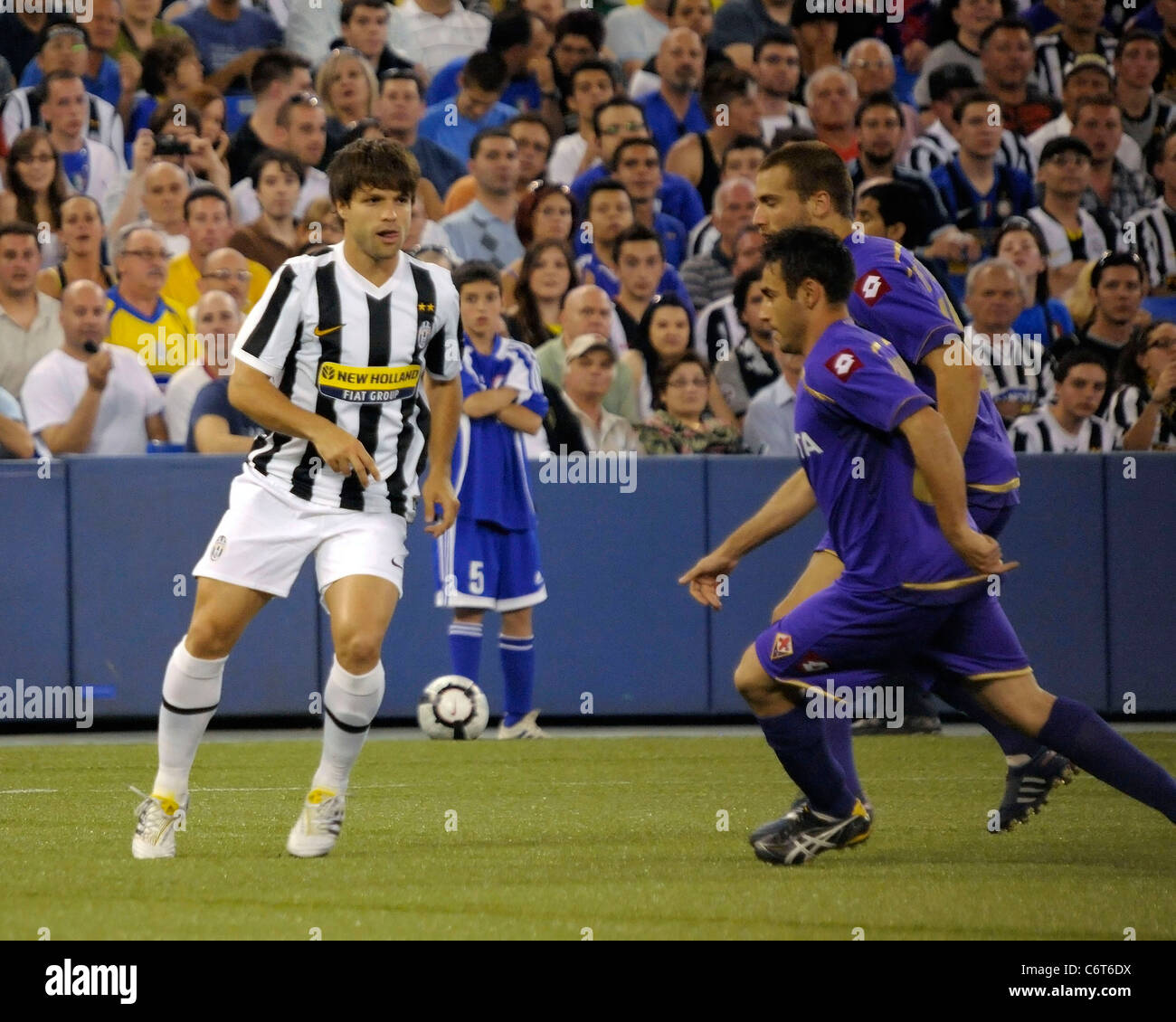 Diego Ribas da Cunha (Juventus) Toronto Soccer Showcase - Juventus vs AC Fiorentina held at Rogers Centre in Toronto. Toronto, Stock Photo